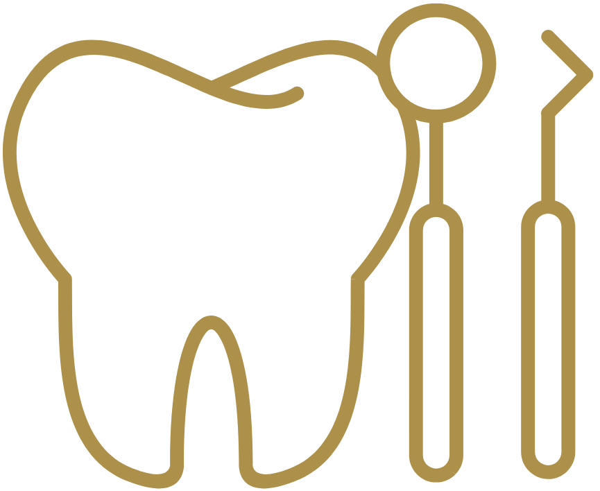 前処置のアイコン。ナルト先生を中心に安心の歯科医療を提供。オールオン4ザイゴマクリニック。