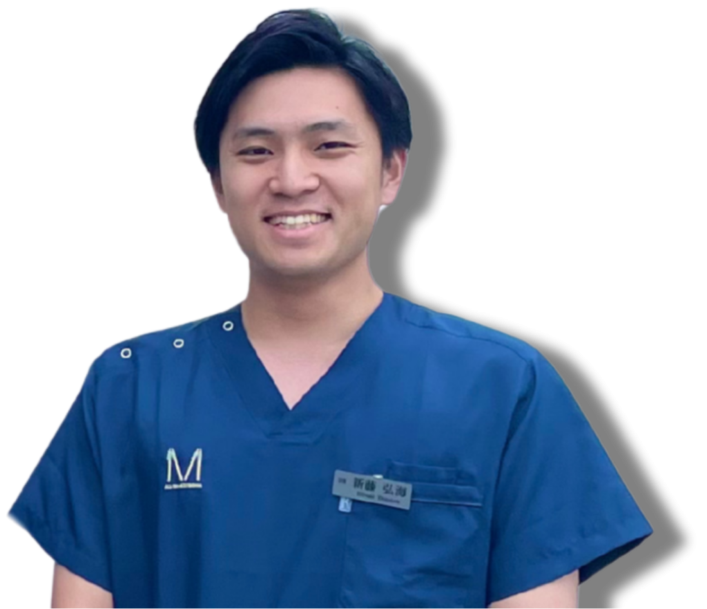 副院長の写真。ナルト先生のオールオン4ザイゴマクリニック。